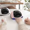 Pink and white dual-color nail art lamp UVLED light therapy nail dryer details Picture